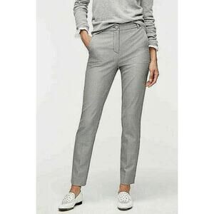 J. Crew Cameron High Rise Houndstooth Ankle Pants Size 8